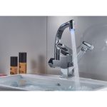 Casa si Gradina - Sanitare - Chiuveta bucatarie si accesorii - Baterii bucatarie - Baterie chiuveta bucatarie, Blackswan, Tip M182, cu LED si dus, model crom, dimensiune 25 cm - Infinity.ro