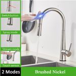 Casa si Gradina - Sanitare - Chiuveta bucatarie si accesorii - Baterii bucatarie - Baterie chiuveta bucatarie, Blackswan, Tip M27 cu senzor, model nichel, dimensiune 47 cm - Infinity.ro