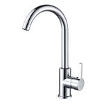 Casa si Gradina - Sanitare - Chiuveta bucatarie si accesorii - Baterii bucatarie - Baterie chiuveta bucatarie, Blackswan, Tip M360, model crom, dimensiune 35 cm - Infinity.ro
