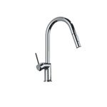 Casa si Gradina - Sanitare - Chiuveta bucatarie si accesorii - Baterii bucatarie - Baterie chiuveta bucatarie, Blackswan, Tip M383 cu 2 moduri si dus extractibil, model crom, dimensiune 39 cm - Infinity.ro