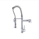 Casa si Gradina - Sanitare - Chiuveta bucatarie si accesorii - Baterii bucatarie - Baterie chiuveta bucatarie, Blackswan, Tip M117 cu 2 moduri, crom lucios, 48 cm - Infinity.ro