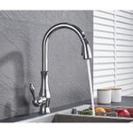 Casa si Gradina - Sanitare - Chiuveta bucatarie si accesorii - Baterii bucatarie - Baterie chiuveta bucatarie, Blackswan, Tip M90 cu 2 moduri, model crom, dimensiune 42 cm - Infinity.ro