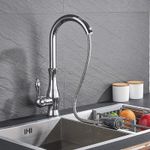 Casa si Gradina - Sanitare - Chiuveta bucatarie si accesorii - Baterii bucatarie - Baterie chiuveta bucatarie, Blackswan, Tip M90 cu 2 moduri, model crom, dimensiune 42 cm - Infinity.ro