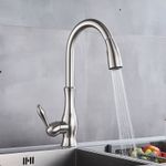 Casa si Gradina - Sanitare - Chiuveta bucatarie si accesorii - Baterii bucatarie - Baterie chiuveta bucatarie, Blackswan, Tip M93 cu senzor si 2 moduri, model nichel, dimensiune 42 cm - Infinity.ro