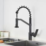Casa si Gradina - Sanitare - Chiuveta bucatarie si accesorii - Baterii bucatarie - Baterie chiuveta bucatarie, Blackswan, Tip M159, 2 moduri, model negru, dimensiune 45 cm - Infinity.ro