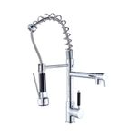 Casa si Gradina - Sanitare - Chiuveta bucatarie si accesorii - Baterii bucatarie - Baterie chiuveta bucatarie, Blackswan, Tip M115 cu 2 moduri, crom, 48 cm - Infinity.ro