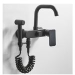 Casa si Gradina - Sanitare - Chiuveta bucatarie si accesorii - Baterii bucatarie - Baterie chiuveta bucatarie, Blackswan, Tip M202, cu doua moduri, model negru mat, dimensiune 16.5 cm - Infinity.ro
