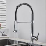 Casa si Gradina - Sanitare - Chiuveta bucatarie si accesorii - Baterii bucatarie - Baterie chiuveta bucatarie, Blackswan, Tip M103 cu 2 moduri, model crom, dimensiune 44 cm - Infinity.ro