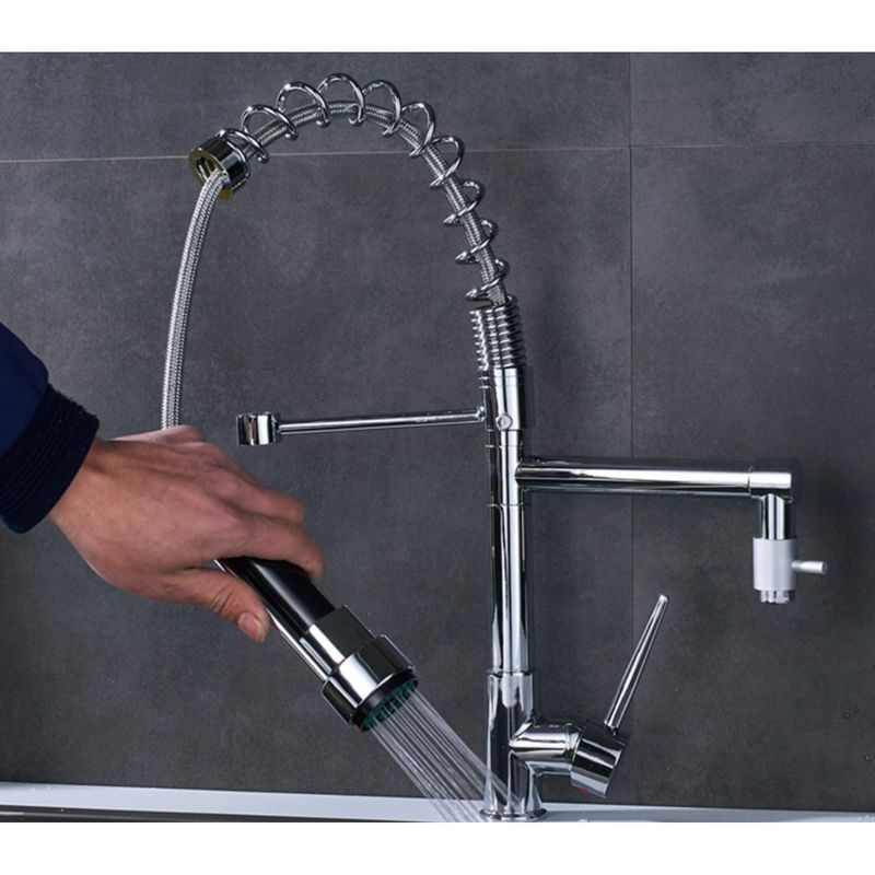 Casa si Gradina - Sanitare - Chiuveta bucatarie si accesorii - Baterii bucatarie - Baterie chiuveta bucatarie, Blackswan, Tip M112 cu 2 moduri, crom, 47 cm - Infinity.ro