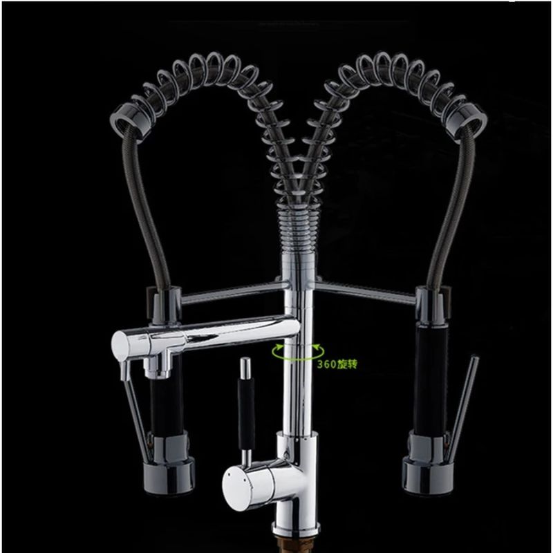 Casa si Gradina - Sanitare - Chiuveta bucatarie si accesorii - Baterii bucatarie - Baterie chiuveta bucatarie, Blackswan, Tip M115 cu 2 moduri, crom, 48 cm - Infinity.ro