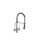 Casa si Gradina - Sanitare - Chiuveta bucatarie si accesorii - Baterii bucatarie - Baterie chiuveta bucatarie, Blackswan, Tip M98 cu iesire pentru apa purificata si 2 moduri, model crom, dimensiune 45 cm - Infinity.ro