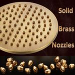 Casa si Gradina - Sanitare - Lavoar baie si accesorii - Baterii sanitare - Set baterie dus, Blackswan, Tip M40.1, model bronz antichizat, dimensiune 20 cm - Infinity.ro