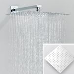 Casa si Gradina - Sanitare - Lavoar baie si accesorii - Baterii sanitare - Set baterie dus, Blackswan, Tip M183, model crom, cu 3 cai si pipa tip cascada, dimensiune 30 cm - Infinity.ro