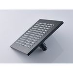 Casa si Gradina - Sanitare - Lavoar baie si accesorii - Baterii sanitare - Set baterie dus, Blackswan, Tip M3.16 LED, model negru mat, dimensiune 40 cm - Infinity.ro