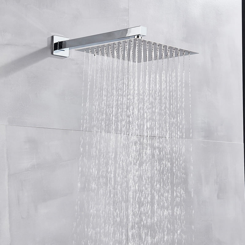 Casa si Gradina - Sanitare - Lavoar baie si accesorii - Baterii sanitare - Set baterie dus, Blackswan, Tip M179, model crom, cu 2 cai si dus SPA, dimensiune 25 cm - Infinity.ro