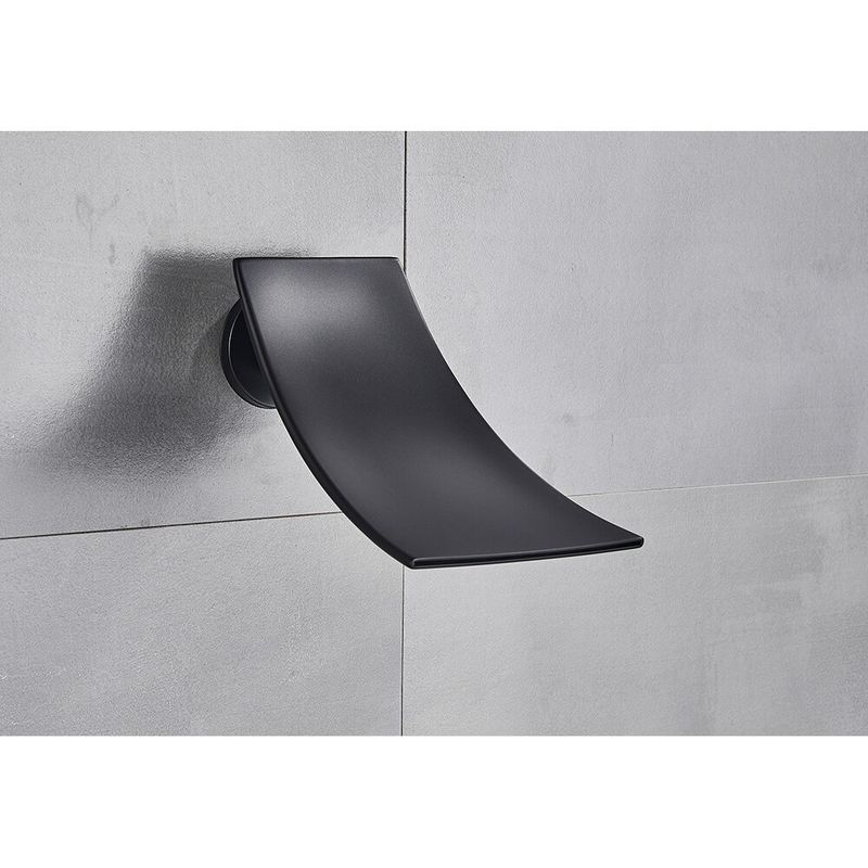 Casa si Gradina - Sanitare - Lavoar baie si accesorii - Baterii sanitare - Set baterie dus, Blackswan, Tip M3.10 Smart, model negru mat, dimensiune 30 cm - Infinity.ro