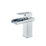 Casa si Gradina - Sanitare - Lavoar baie si accesorii - Baterii sanitare - Set baterie cada si baterie chiuveta, Blackswan, Tip M30, model crom lucios, dimensiune 40.7 cm - Infinity.ro