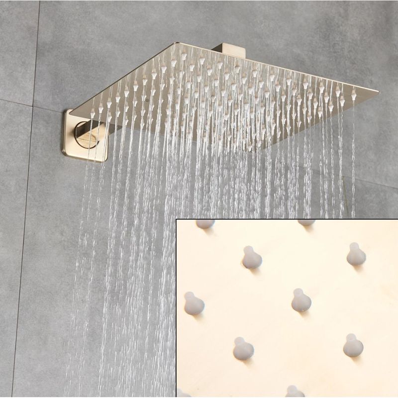 Casa si Gradina - Sanitare - Lavoar baie si accesorii - Baterii sanitare - Set baterie dus, Blackswan, Tip M73.19, model auriu mat, dimensiune 30x30 cm - Infinity.ro