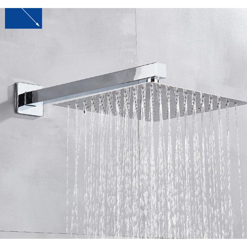 Casa si Gradina - Sanitare - Lavoar baie si accesorii - Baterii sanitare - Set baterie dus, Blackswan, Tip M73.54 Smart, model crom, dimensiune 40 cm - Infinity.ro