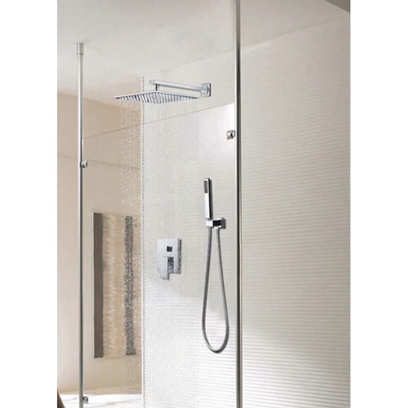 Casa si Gradina - Sanitare - Lavoar baie si accesorii - Baterii sanitare - Set baterie dus, Blackswan, Tip M73.15, model crom lucios, dimensiune 25x25 cm - Infinity.ro
