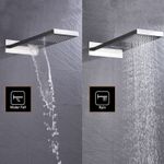 Casa si Gradina - Sanitare - Lavoar baie si accesorii - Baterii sanitare - Set baterie dus, Blackswan, Tip M73.12, model crom lucios, dimensiune 55 cm - Infinity.ro