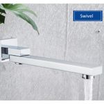Casa si Gradina - Sanitare - Lavoar baie si accesorii - Baterii sanitare - Set baterie dus, Blackswan, Tip M73.54 Smart, model crom, dimensiune 40 cm - Infinity.ro