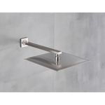 Casa si Gradina - Sanitare - Lavoar baie si accesorii - Baterii sanitare - Set baterie dus, Blackswan, Tip M175, model nichel mat, cu 3 cai si pipa mobila, dimensiune 30 cm - Infinity.ro