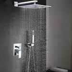Casa si Gradina - Sanitare - Lavoar baie si accesorii - Baterii sanitare - Set baterie dus, Blackswan, Tip M73.16, model crom lucios, dimensiune 30x30 cm - Infinity.ro
