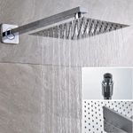 Casa si Gradina - Sanitare - Lavoar baie si accesorii - Baterii sanitare - Set baterie dus, Blackswan, Tip M73.16, model crom lucios, dimensiune 30x30 cm - Infinity.ro
