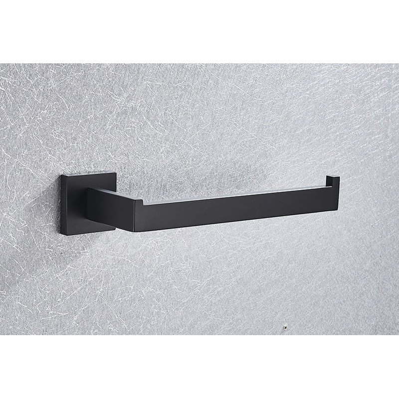 Casa si Gradina - Sanitare - Suporturi si accesorii baie - Suporturi baie - Set accesorii baie, Blackswan, Tip M5, 4 piese, model negru mat, dimensiune 60 cm - Infinity.ro