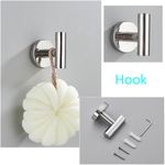 Casa si Gradina - Sanitare - Suporturi si accesorii baie - Suporturi baie - Set accesorii baie, Blackswan, Tip M18, 4 piese, model crom rotund, dimensiune 45 cm - Infinity.ro