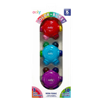 Carti si Birotica - Rechizite - Pictura si desen - Acuarele si culori - Set creioane cerate multicolore , set de 3   18 culori Grip Crayons - Infinity.ro
