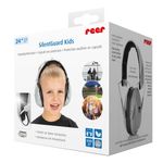 Casa si Gradina - Mobilier - Mobilier copii - Sisteme de siguranta - Casti antifonice pentru copii, ofera protectie auditiva, SNR 27, 5+ ani, gri, Reer SilentGuard Kids 53271 - Infinity.ro