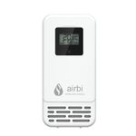 TV, Audio-Video si Foto - Optica, astronomie si metrologie - Meteorologie - Accesorii statii meteo - Senzor pentru temperatura si umiditate,  afisaj LCD, alb, AirBi BI1010 - Infinity.ro