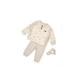 Fashion, accesorii si bijuterii - Copii - Imbracaminte copii - Treninguri si compleuri copii - Set bluzita cu pantalon, Lamb, BabyCosy, 100%bumbac organic (Marime: 6-9 luni) - Infinity.ro