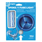 Sport si Outdoor - Ciclism - Accesorii pentru biciclete - Lumini biciclete - Lumini tubulare LED pentru roti bicicleta, SpinBrightz, albastru - Infinity.ro
