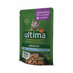 Petshop - Hrana - Hrana pisici - Hrana umeda pisici - Hrana umeda pentru pisici adulte sterilizate ULTIMA CAT, cu peste oceanic, 85G - Infinity.ro