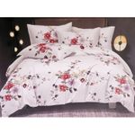 Casa si Gradina - Textile si covoare - Lenjerii de pat - Seturi de lenjerie - Lenjerie pat dublu cu elastic, Finet, 6 piese - Infinity.ro