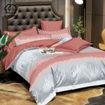 Casa si Gradina - Textile si covoare - Lenjerii de pat - Seturi de lenjerie - Lenjerie pat dublu cu Elastic, Finet, 4 piese - Infinity.ro