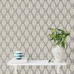Casa si Gradina - Decoratiuni - DIY - Sabloane decorative pereti - Sablon 900x600x0.7mm Modern Broadleaf Refolosibil, model MXSP7020 - Infinity.ro