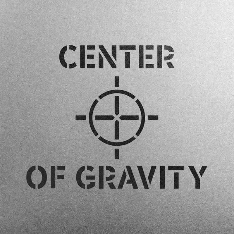 Casa si Gradina - Decoratiuni - DIY - Sabloane decorative pereti - Sablon Perete vopsire, tencuiala 0.7mm Center Of Gravity Refolosibil, model MXSP7234, 700 x 700 mm, 0.70mm - Infinity.ro