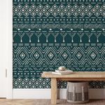 Casa si Gradina - Decoratiuni - DIY - Sabloane decorative pereti - Sablon 900x600x0.7mm Tribal Rug Refolosibil, model MXSP7027 - Infinity.ro