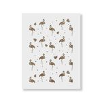 Casa si Gradina - Decoratiuni - DIY - Sabloane decorative pereti - Sablon 900x600x0.7mm Flamingo Refolosibil, model MXSP7030 - Infinity.ro