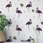 Casa si Gradina - Decoratiuni - DIY - Sabloane decorative pereti - Sablon 900x600x0.7mm Flamingo Refolosibil, model MXSP7030 - Infinity.ro