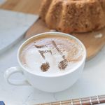Casa si Gradina - Decoratiuni - DIY - Sabloane decorative pereti - Set 14 sabloane decorare cafea 22 si 7 cm 0.5mm Note muzicale model MXSP7351 - Infinity.ro