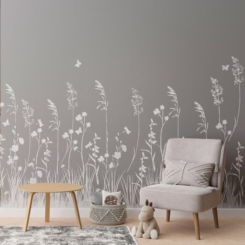 Casa si Gradina - Decoratiuni - DIY - Sabloane decorative pereti - Set 9 sabloane Perete vopsire, tencuiala Meadow dimensiune 528 mm grosime 0,7mm model MXSP7376 - Infinity.ro