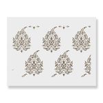 Casa si Gradina - Decoratiuni - DIY - Sabloane decorative pereti - Sablon 890x580x0.7mm Kantha Paisley Refolosibil, model MXSP7040 - Infinity.ro