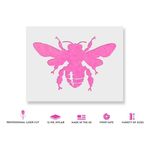 Casa si Gradina - Decoratiuni - DIY - Sabloane decorative pereti - Sablon Perete vopsire, tencuiala 0.7mm Albina model MXSP7408, 300 x 300 mm - Infinity.ro