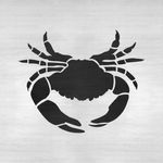 Casa si Gradina - Decoratiuni - DIY - Sabloane decorative pereti - Sablon Perete vopsire, tencuiala 0.7mm Crab Maryland model MXSP7409, 600 x 600 mm - Infinity.ro