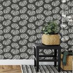 Casa si Gradina - Decoratiuni - DIY - Sabloane decorative pereti - Sablon Perete vopsire, tencuiala 900x600x0.7mm Scandinavian Thistle Refolosibil, model MXSP7126 - Infinity.ro